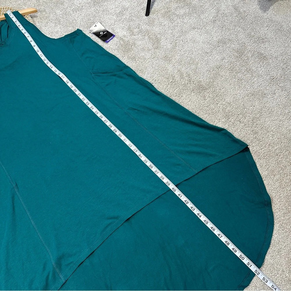 NWT Superfit Hero Hi-Low Jersey Tank Racerback Dress in Forest Green Size 4X - Picture 12 of 12